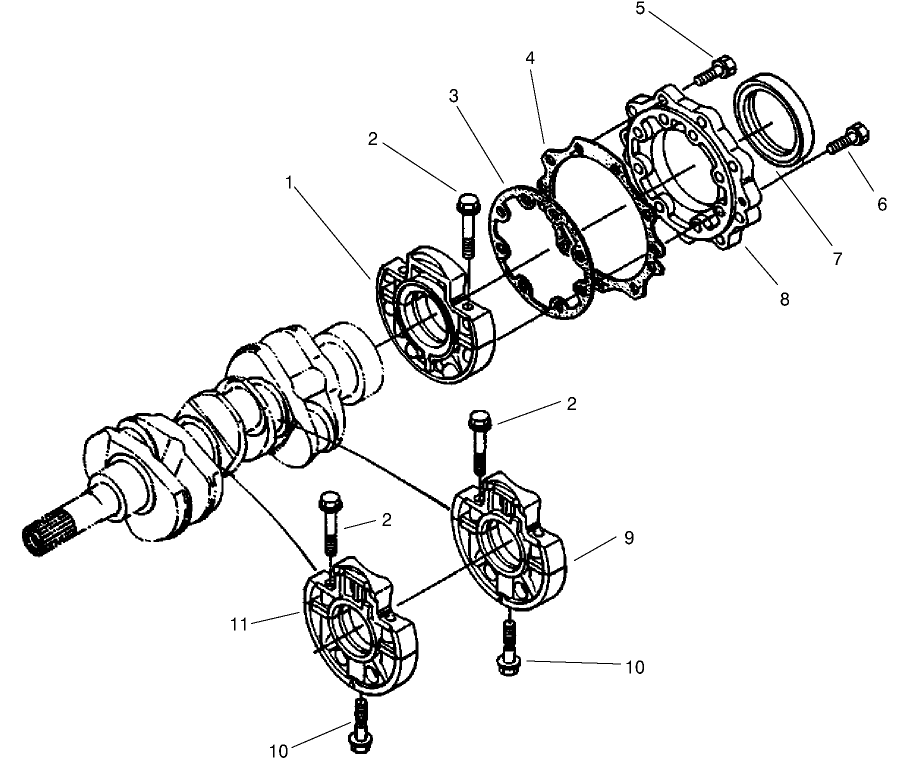 Main Bearing Case Assembly