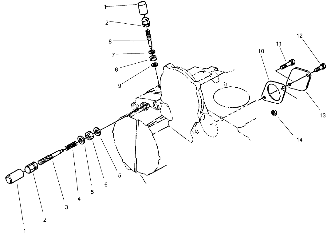 Engine Stop Lever Assembly