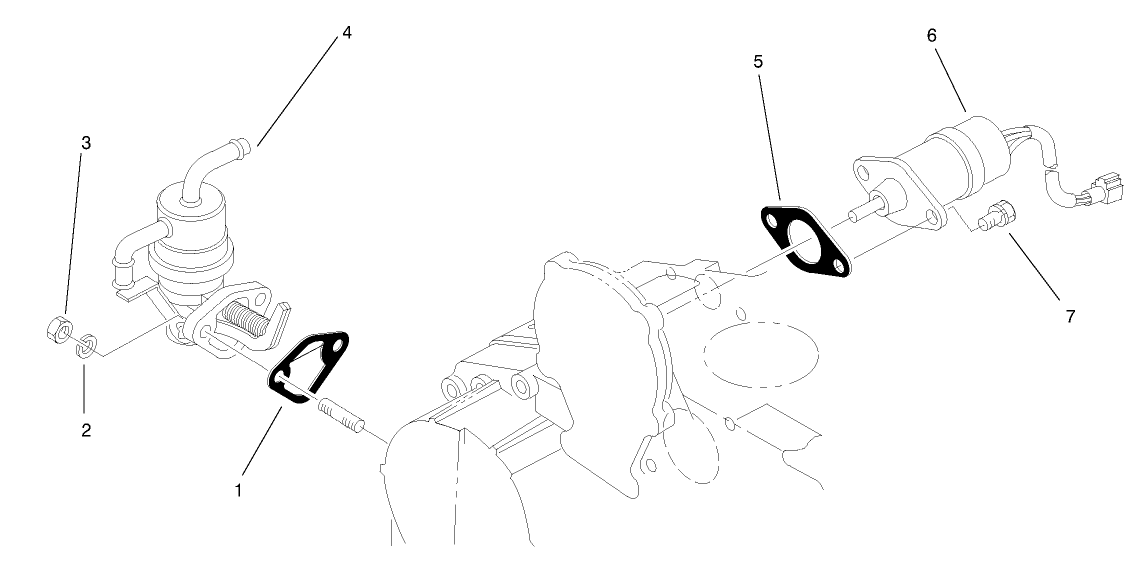 Stop Solenoid & Fuel Pump Assembly