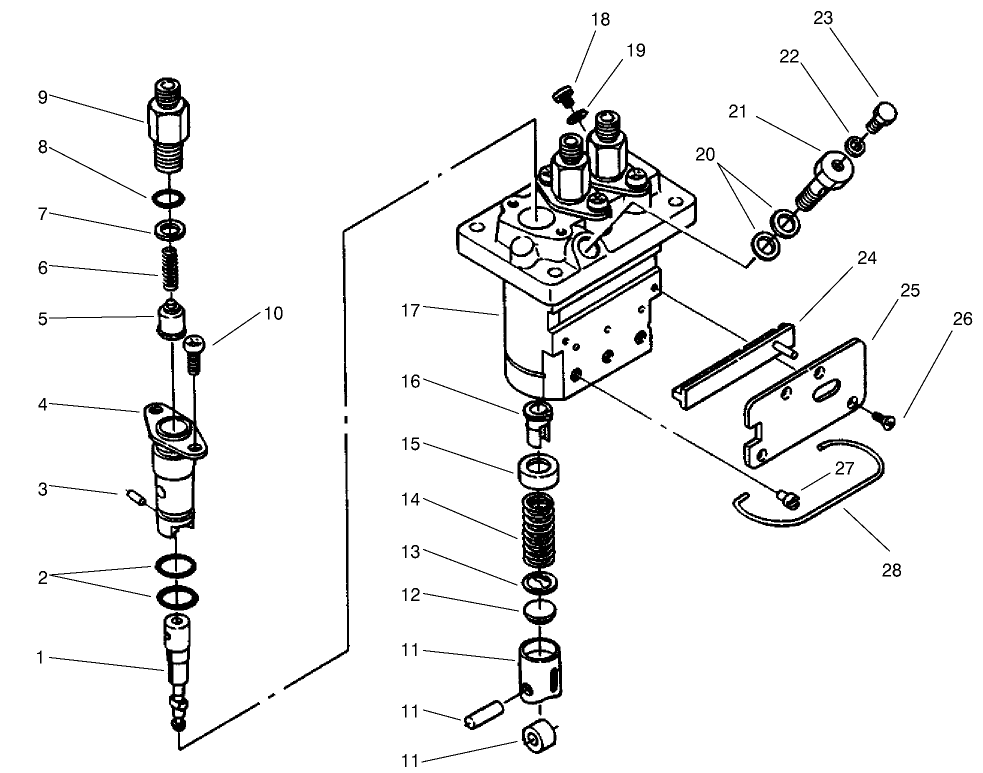 Injection Pump Assembly No. 98-9643