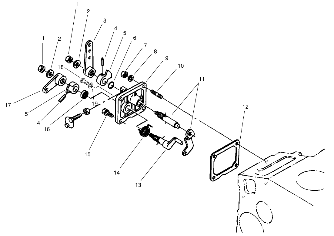 Speed Control Plate Assembly