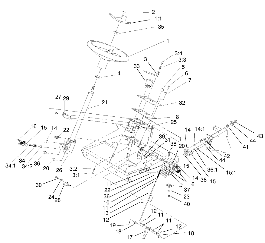 Steering Tower Assembly