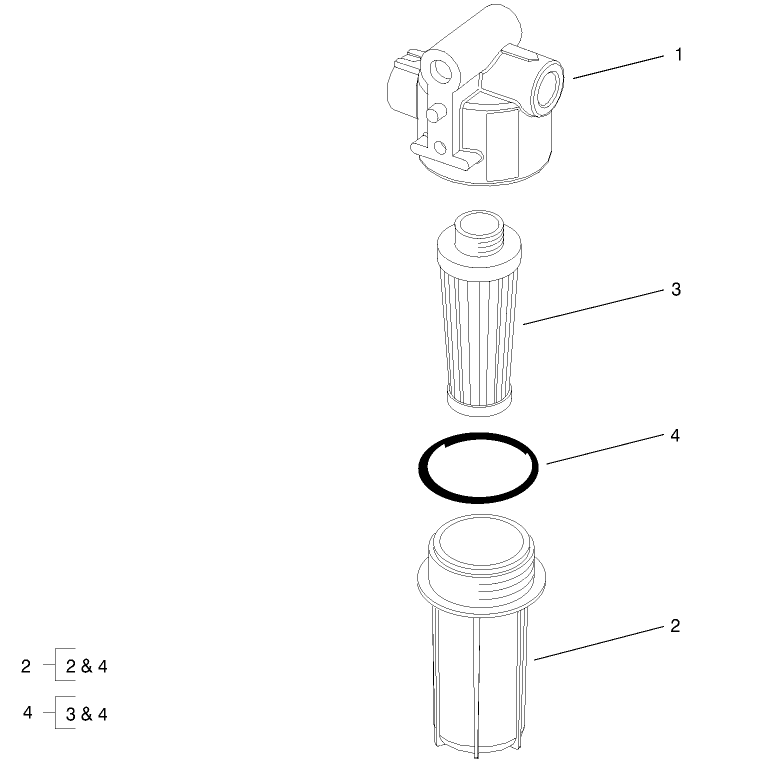 Fuel Filter Assembly No. 99-8351