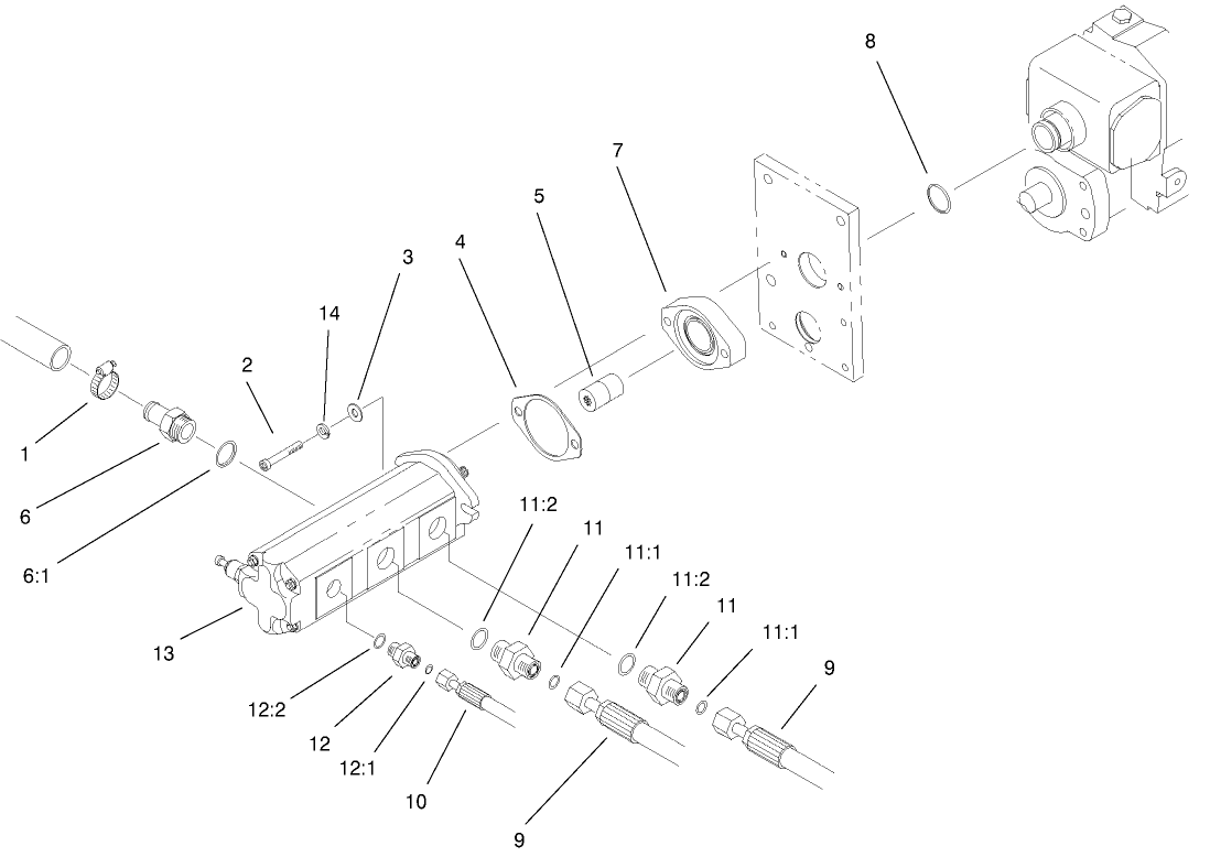 Gear Pump Installation Assembly