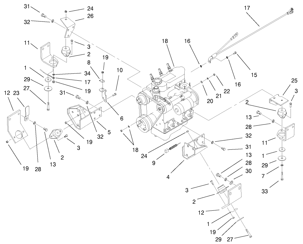Engine Installation Assembly