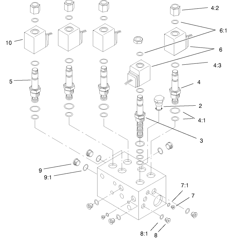 Hydraulic Manifold Assembly No. 99-6979