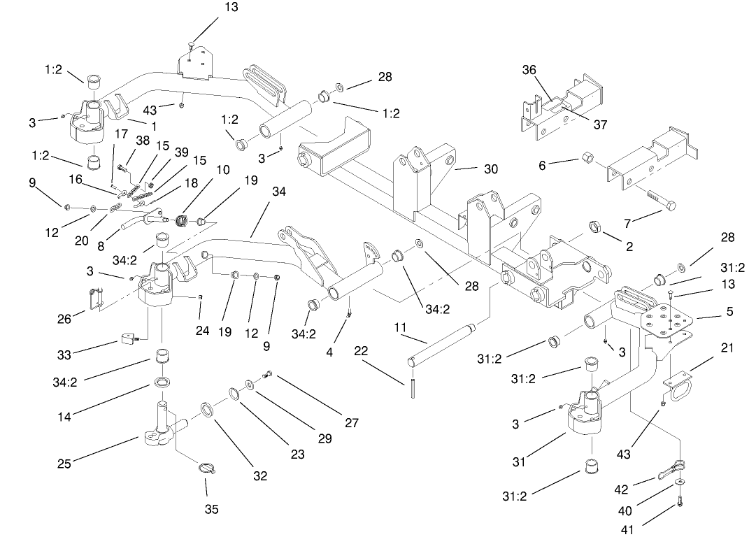 Front Lift Arm Assembly
