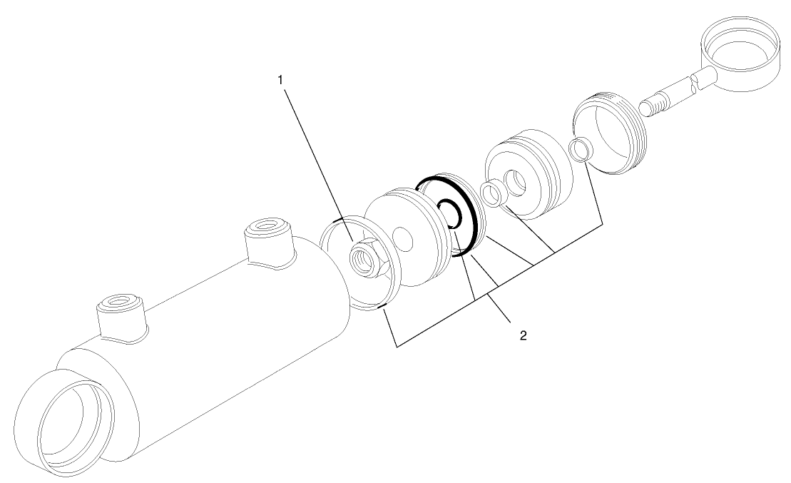 Hydraulic Cylinder No. 98-8163