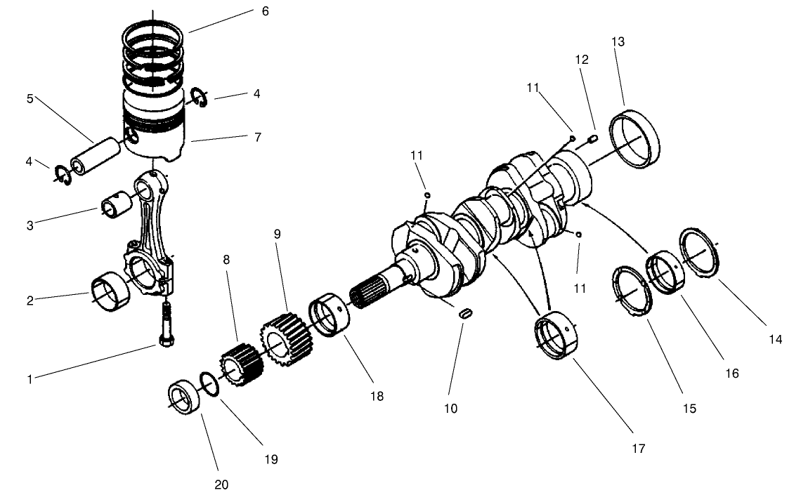 Piston & Crankshaft Assembly