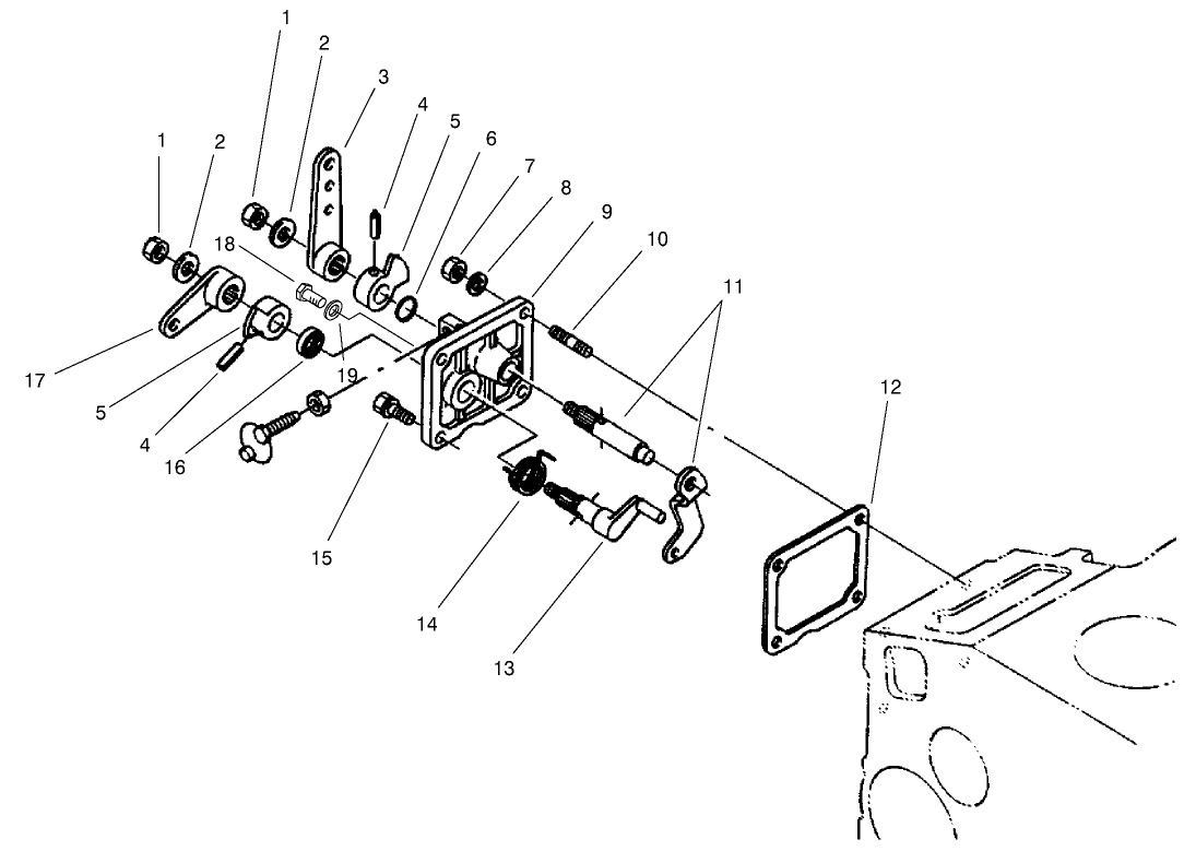Speed Control Plate Assembly