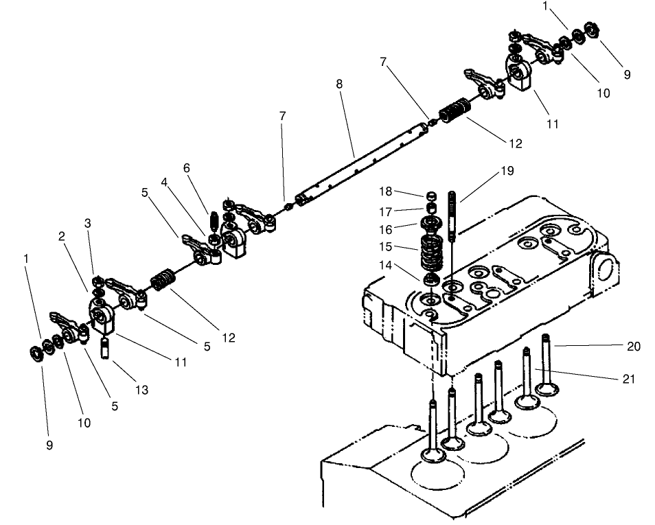 Valve & Rocker Arm Assembly