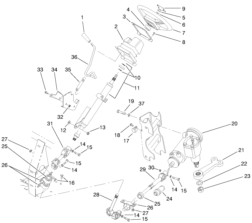 Steering Linkage Assembly