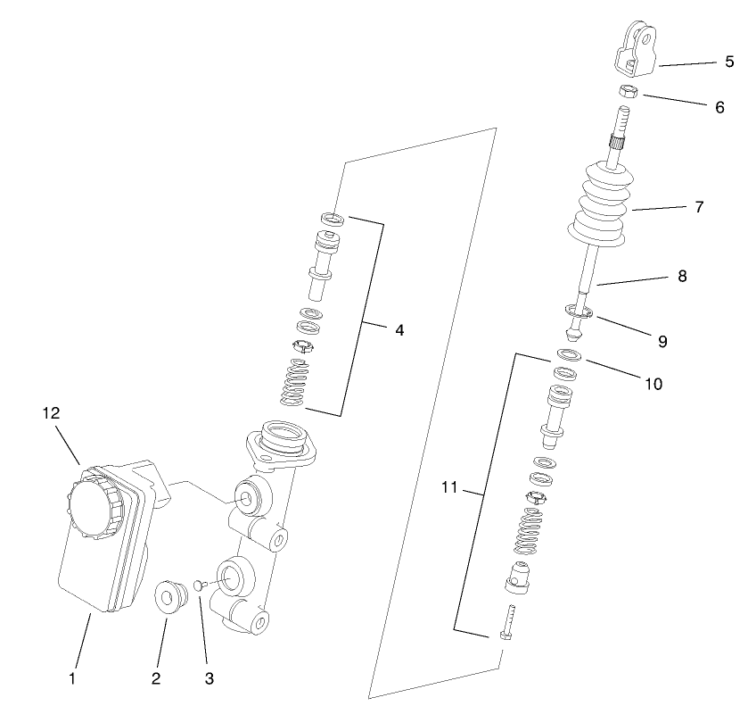 Master Brake Cylinder No. 94-3800