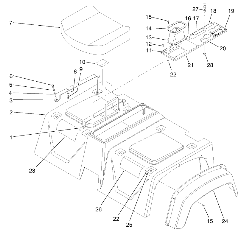 Seat Base Assembly