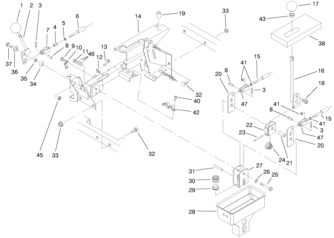 Hi-Lo & Shift Lever Assemblies