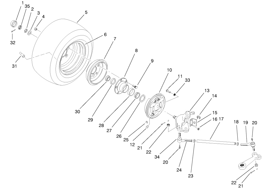 Front Wheel Assembly