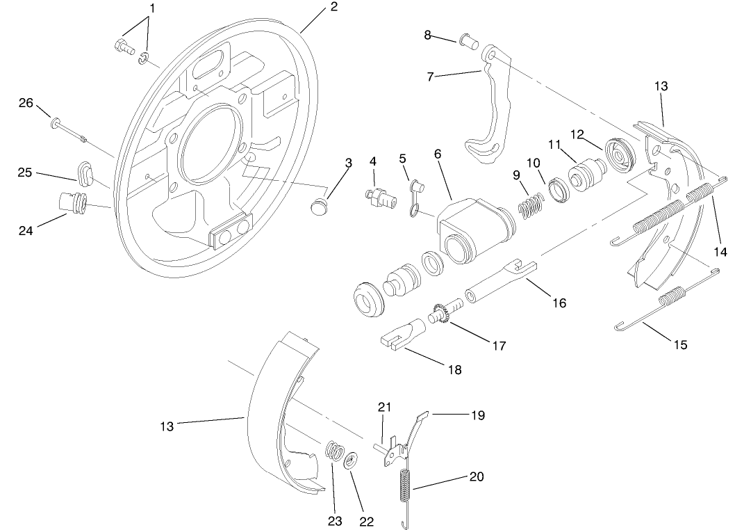 Front Brake Assembly