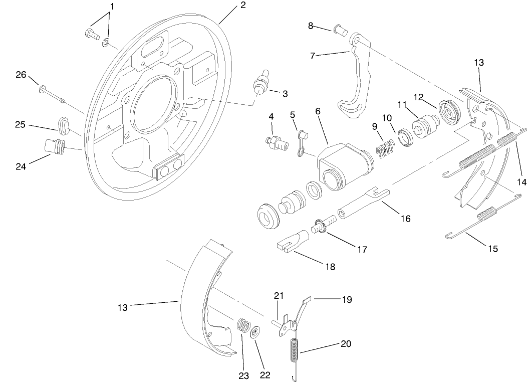 Rear Brake Assembly
