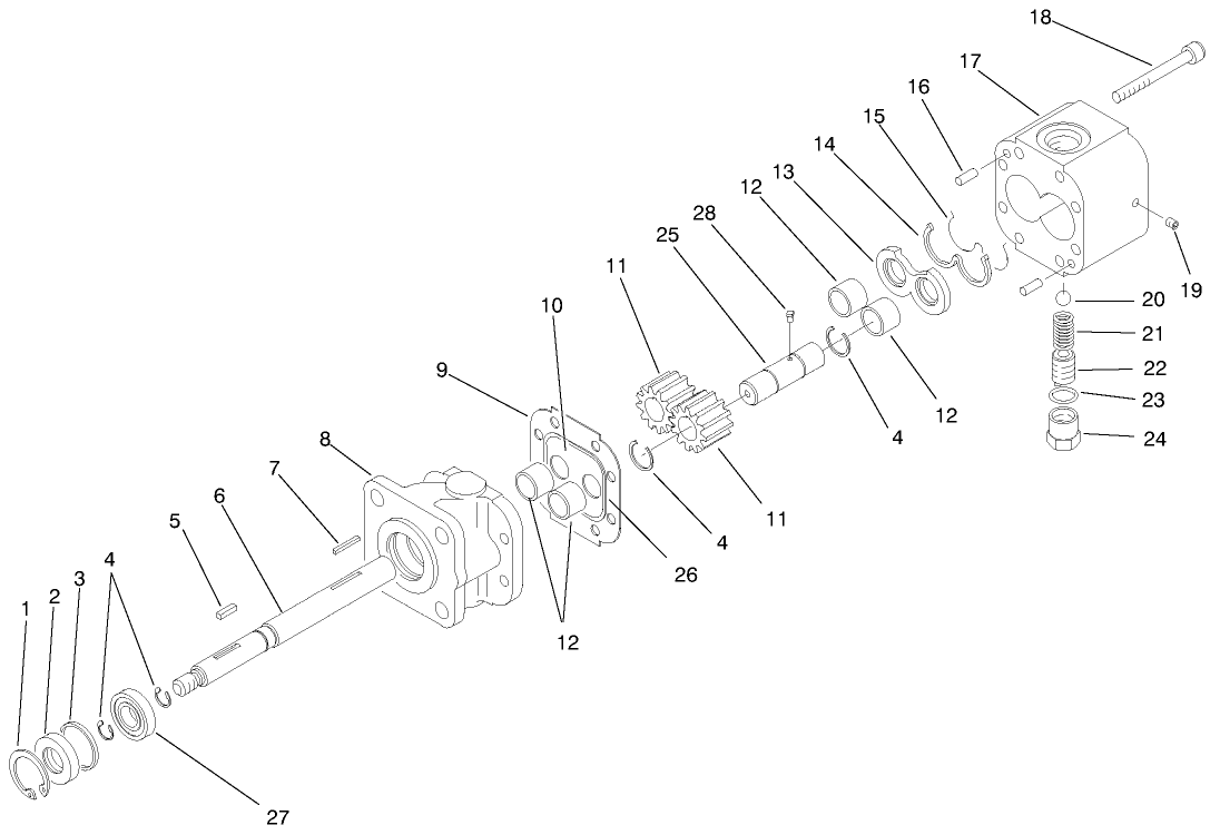 Hdyraulic Pump Assembly No. 87-5700