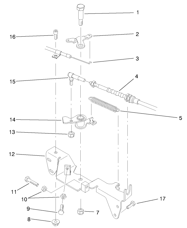 Throttle Linkage Assembly