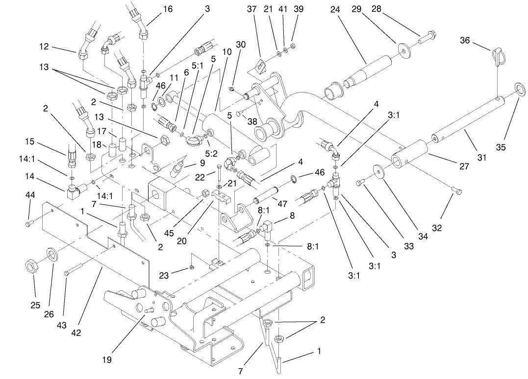Rear Lift Arm Assembly