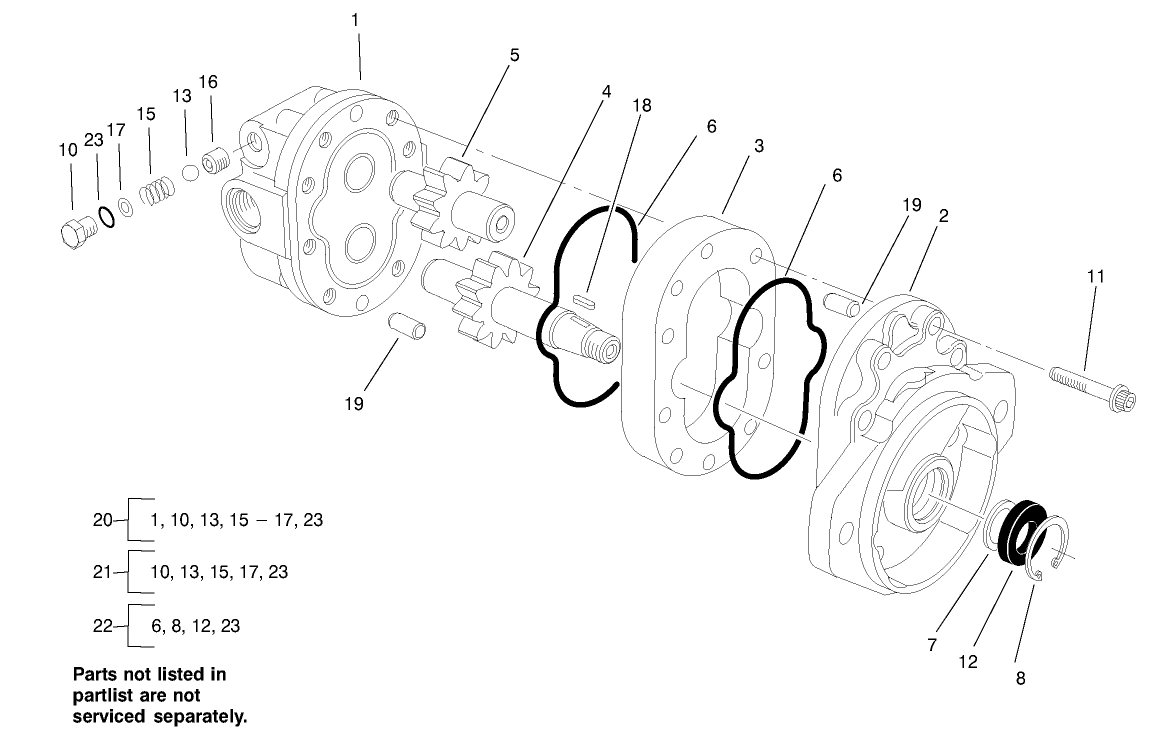 Motor Gear Assembly No. 99-3627