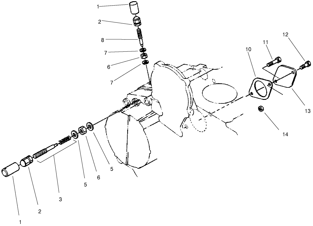 Engine Stop Lever Assembly