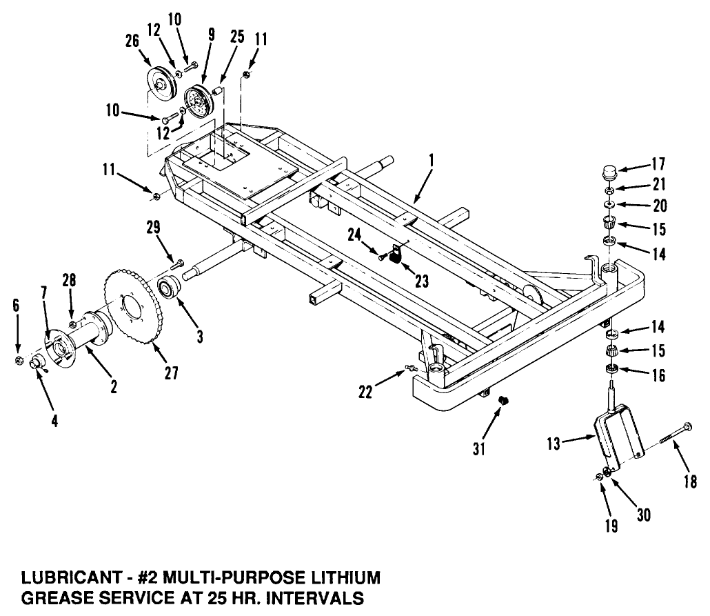 Section 1-Frame, Rear Hub And Front Wheel Fork