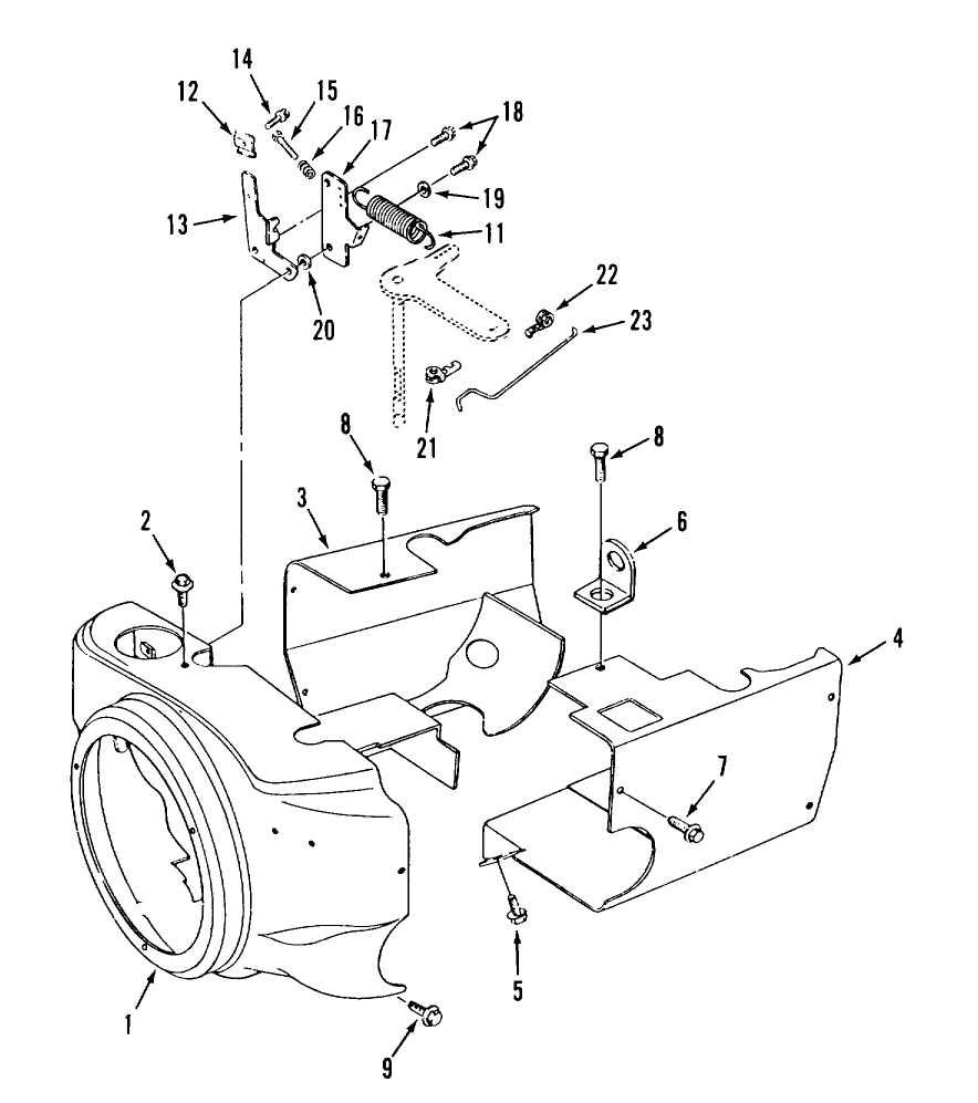 Section 4-Blower Housing And Governor