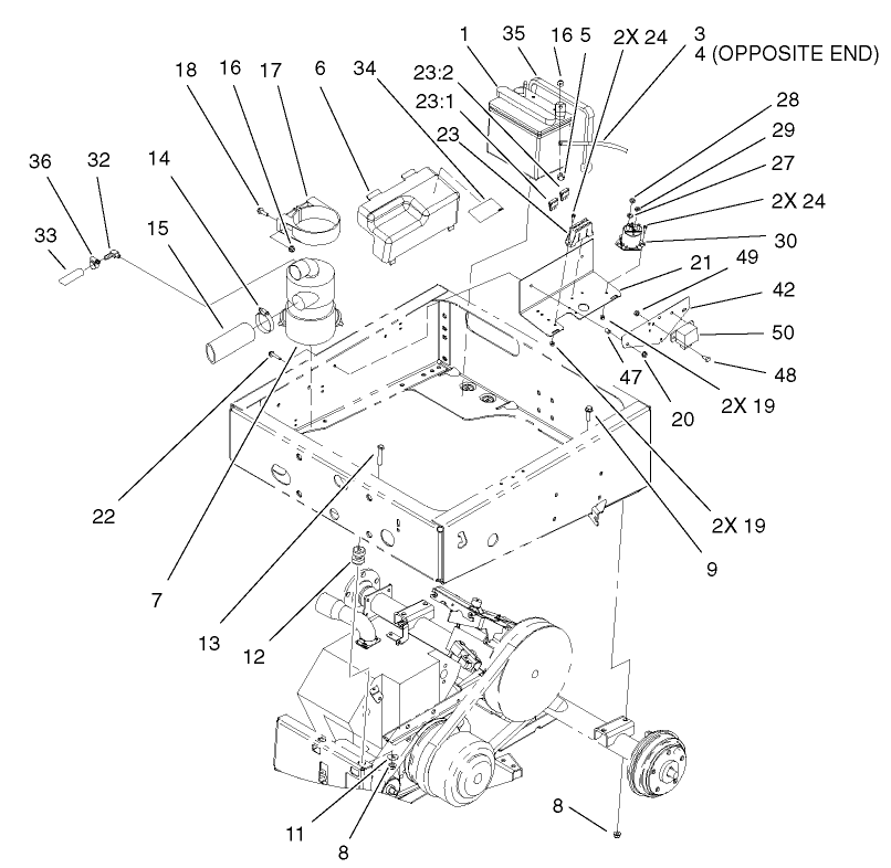 Drivetrain Mount Assembly