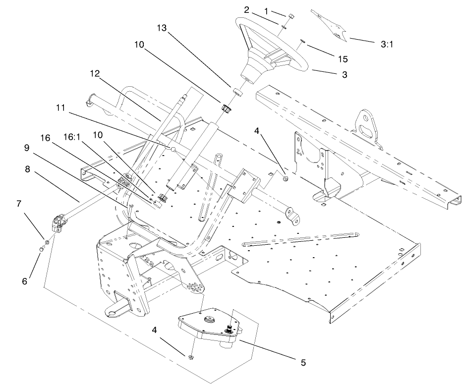 Upper Steering Assembly