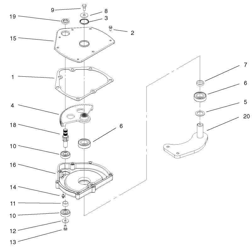 Steering Gearbox Assembly