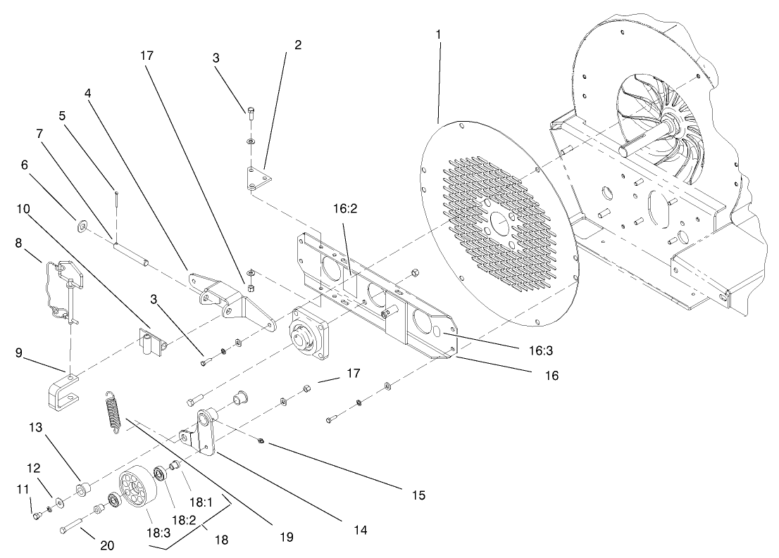Bearing And Screen Assembly