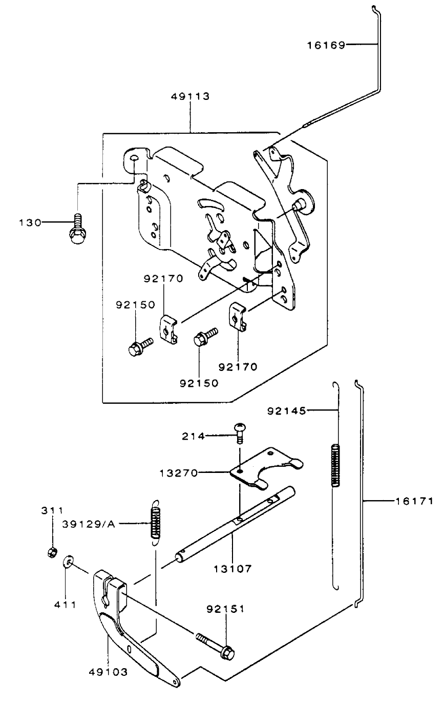 Control-Equipment Assembly Kawasaki Fh500v-As10