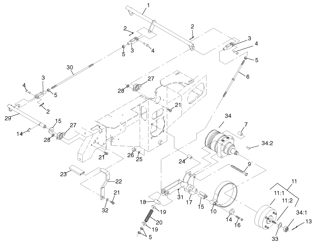 Parking Brake System Assembly