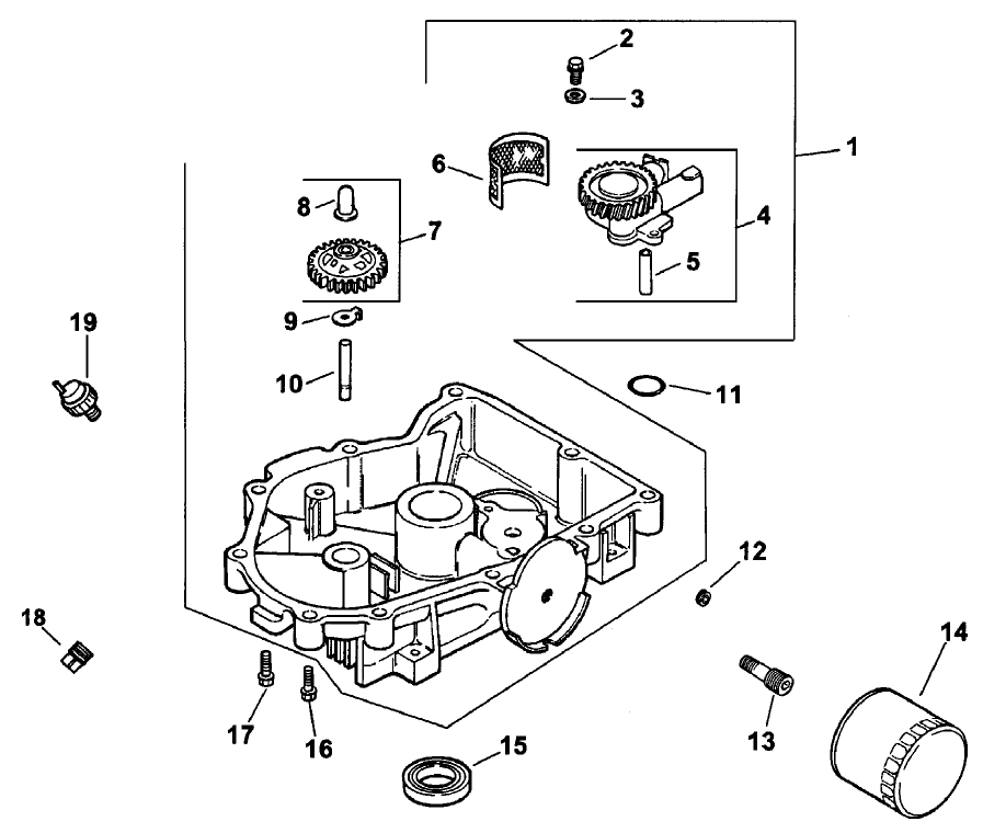 Oil Pan/lubrication Assembly