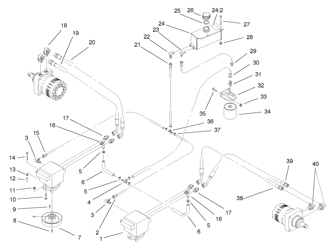 Hydraulics Assembly