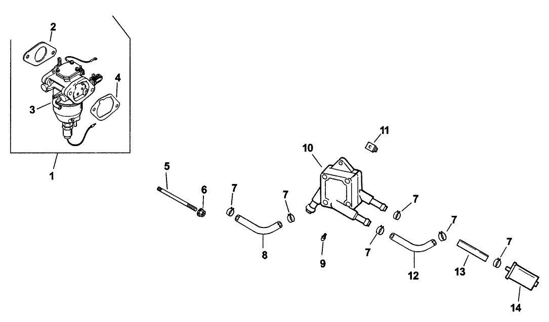 Fuel System Assembly (cv23-75526 Kohler)