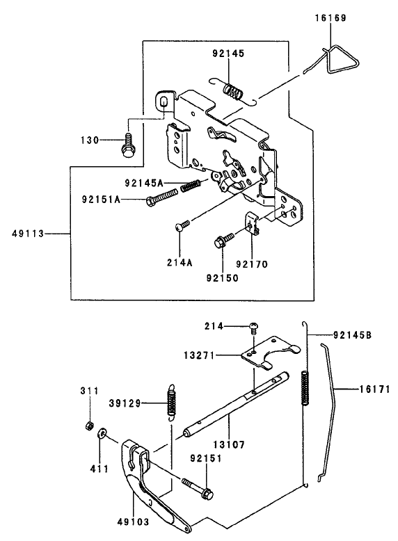 Control-Equipment Assembly Kawasaki Fh680v-As10