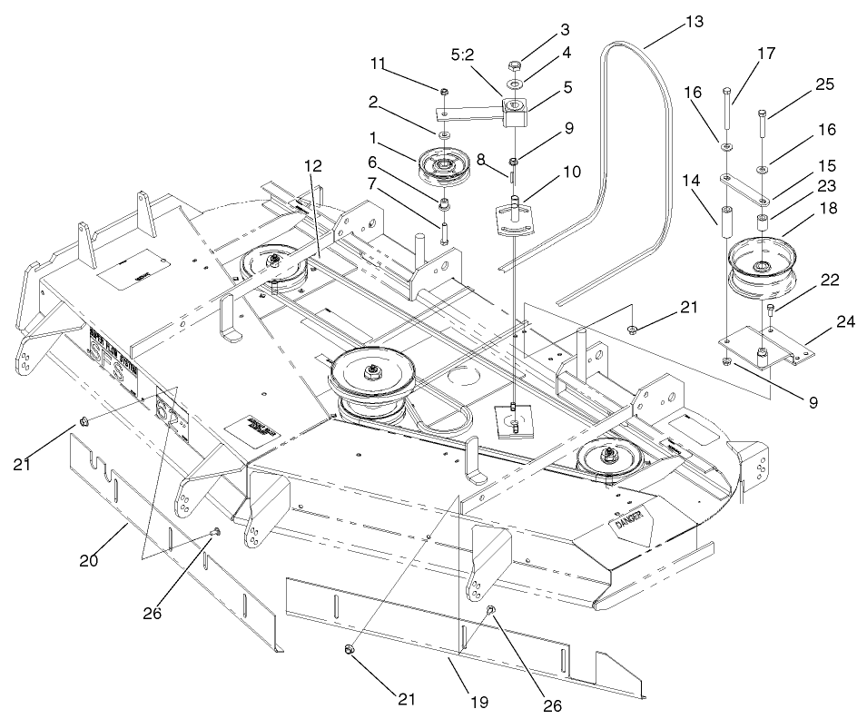 Belt And Idler Arm Assembly