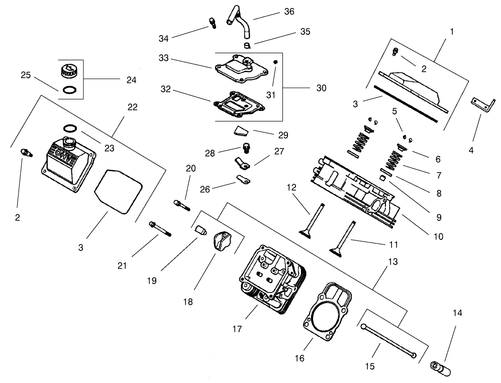 Head/valve/breather Assembly (engine: Kohler Ch25s Ps-68606)