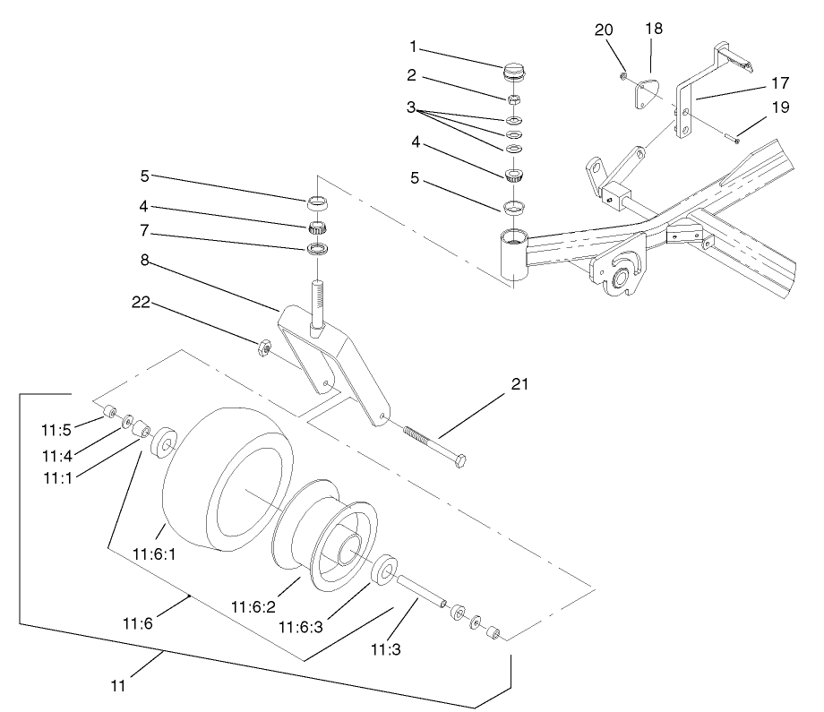 Caster Wheel Assembly