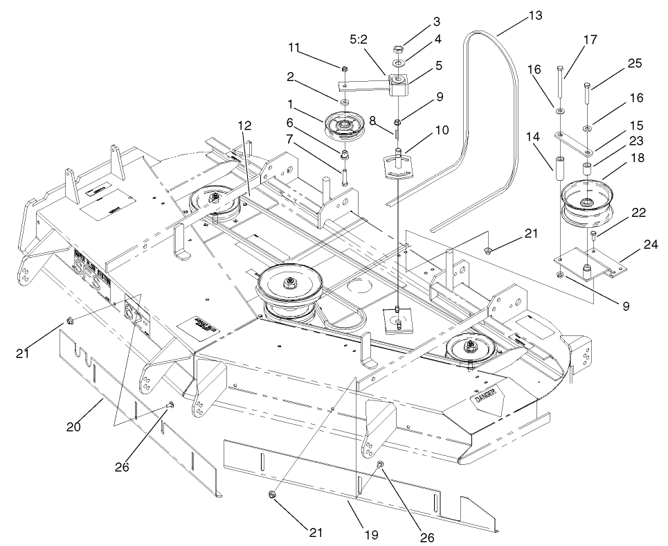 Belt And Idler Arm Assembly