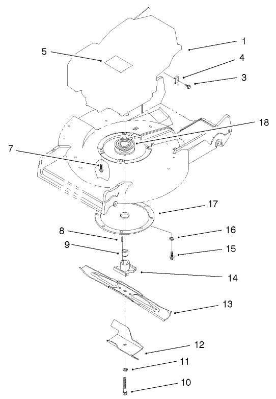 Engine And Blade Assembly