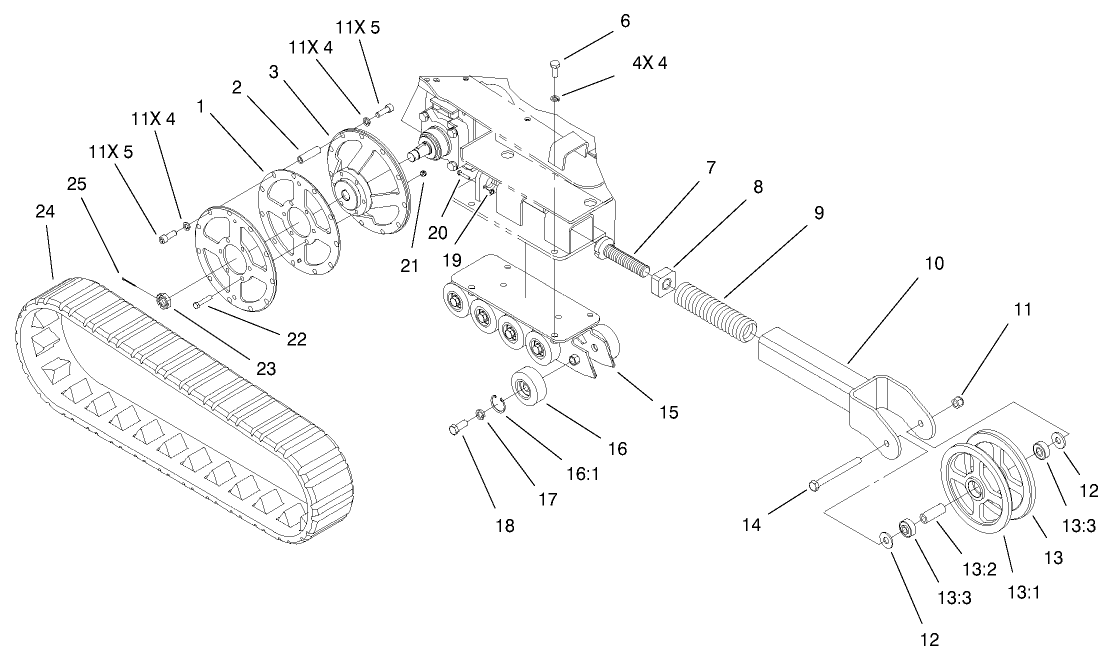 Track And Traction Assembly