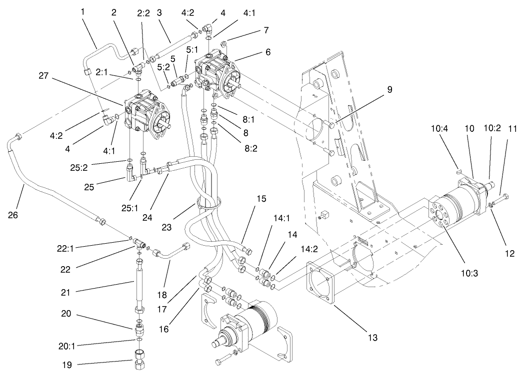 Traction Hydraulics Assembly