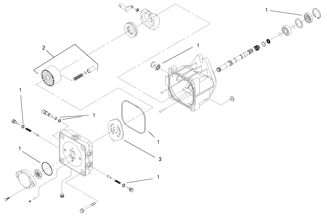 Hydraulic Pump Assemblies No. 98-8432 And 98-8431