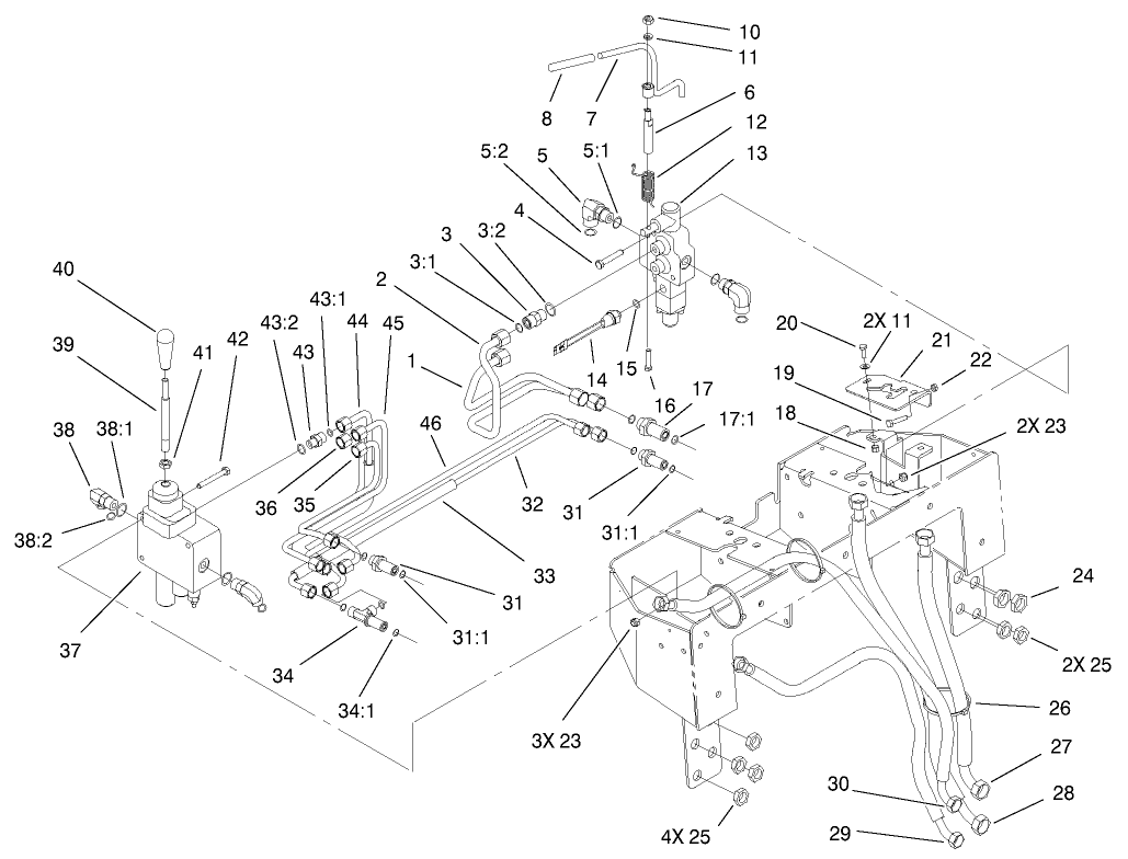 Principal Hydraulics Assembly