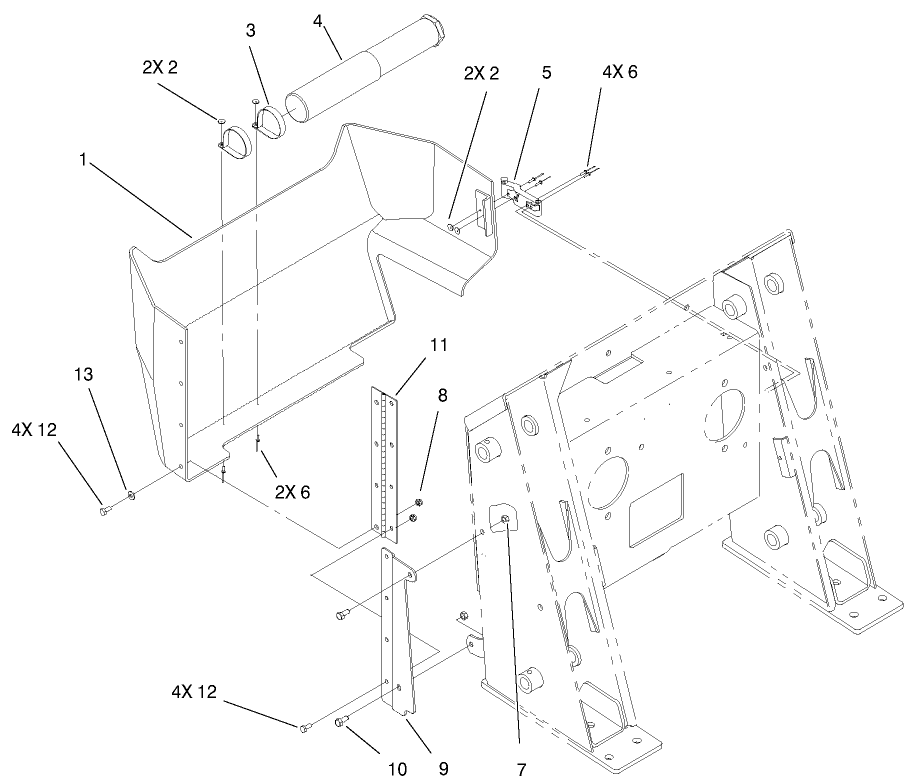 Rear Access Panel Assembly