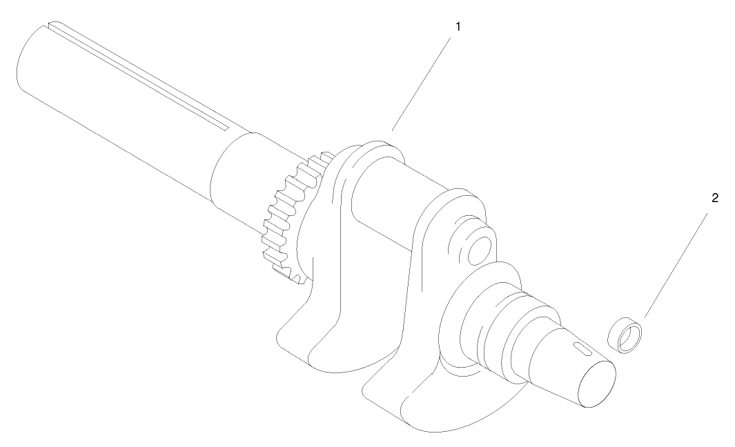 Crankshaft (ch20s 64637 Kohler)
